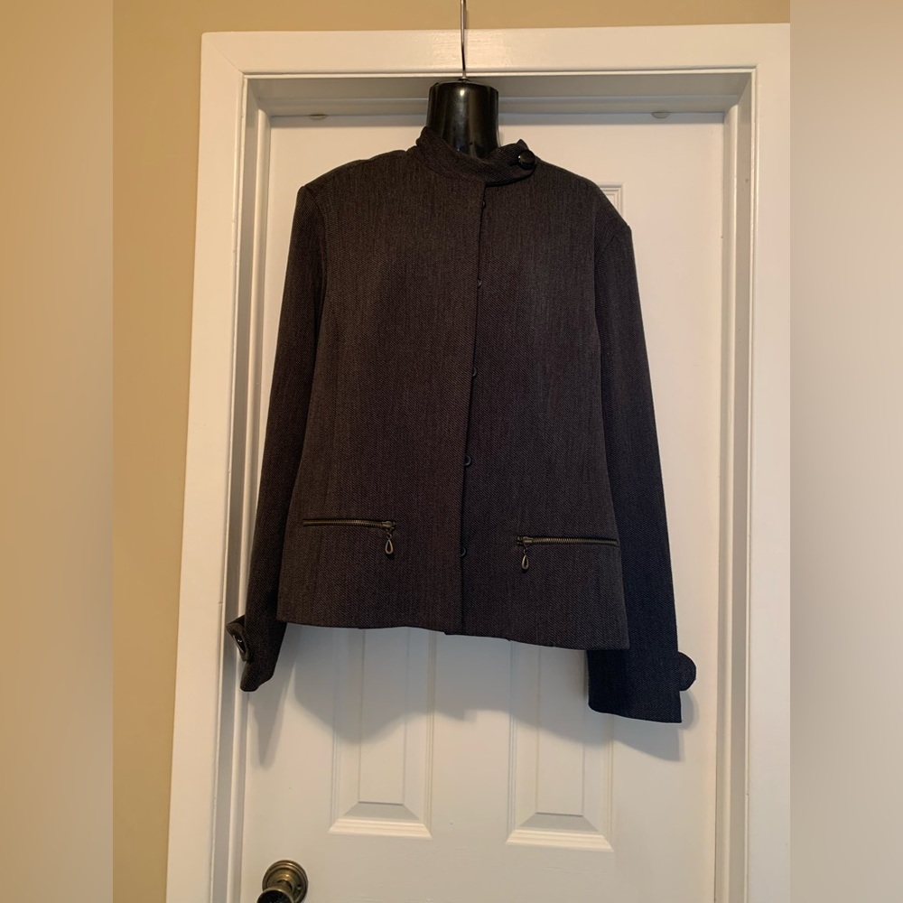 Vintage Cropped Blazer